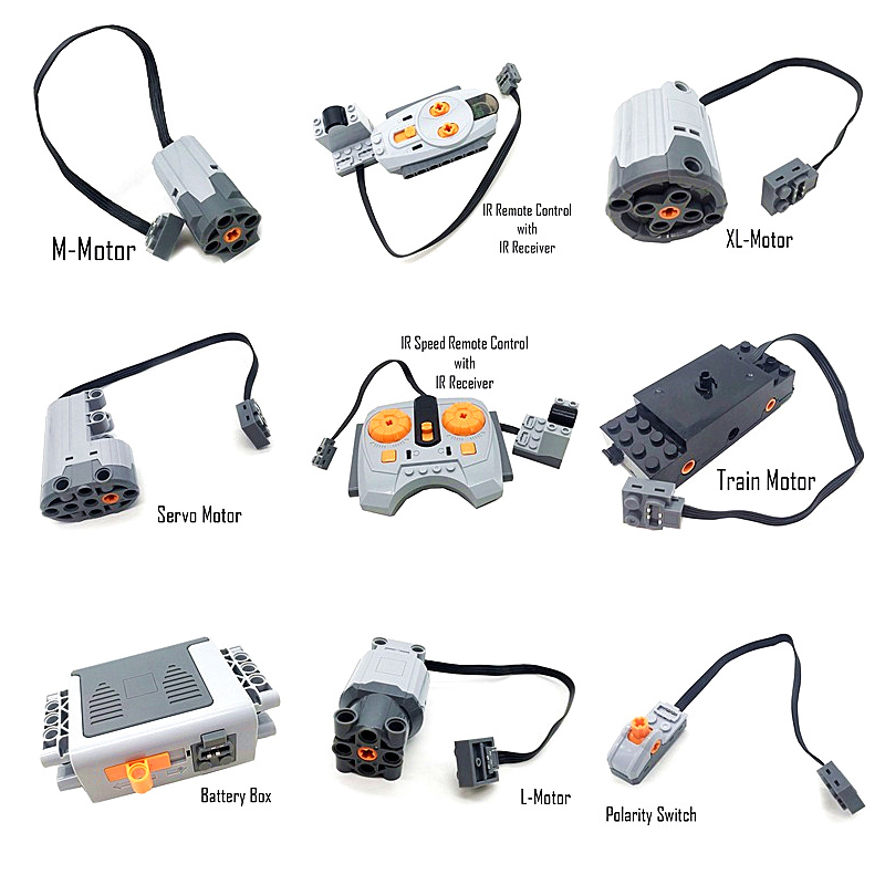 Power Tools Lego - Technical parts Motor multi power functions