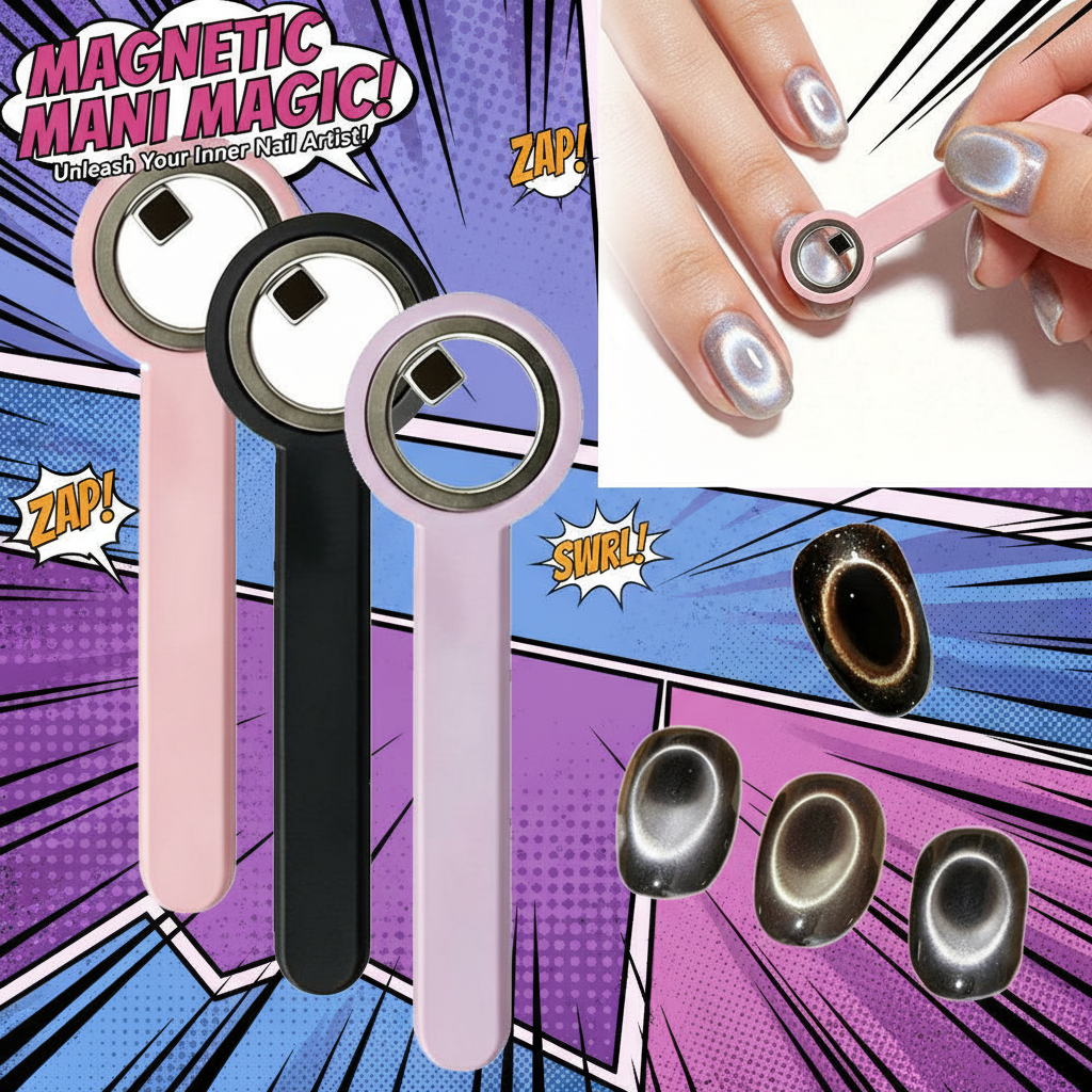 Power Tools Cat - Circular Cat-Eye Nail Magnet Tool, Powerful