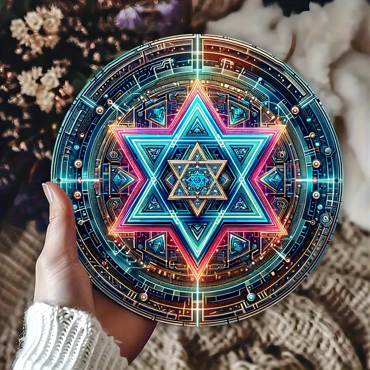 Power Tools Aldi - 1pc Vintage Star of David Hanging