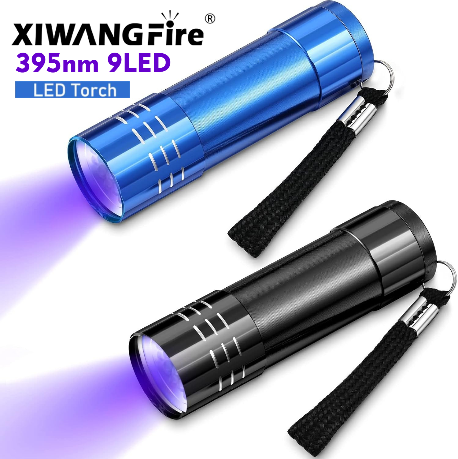 Power Tools Aldi - 9LED Flashlight UV Resin Curing Lamp