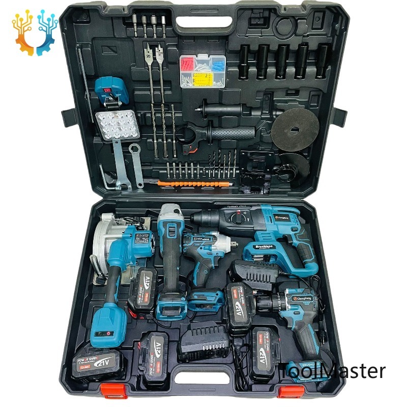 Power Tools Grinder - [2026]6pcs Set Combination Power Tool Kits