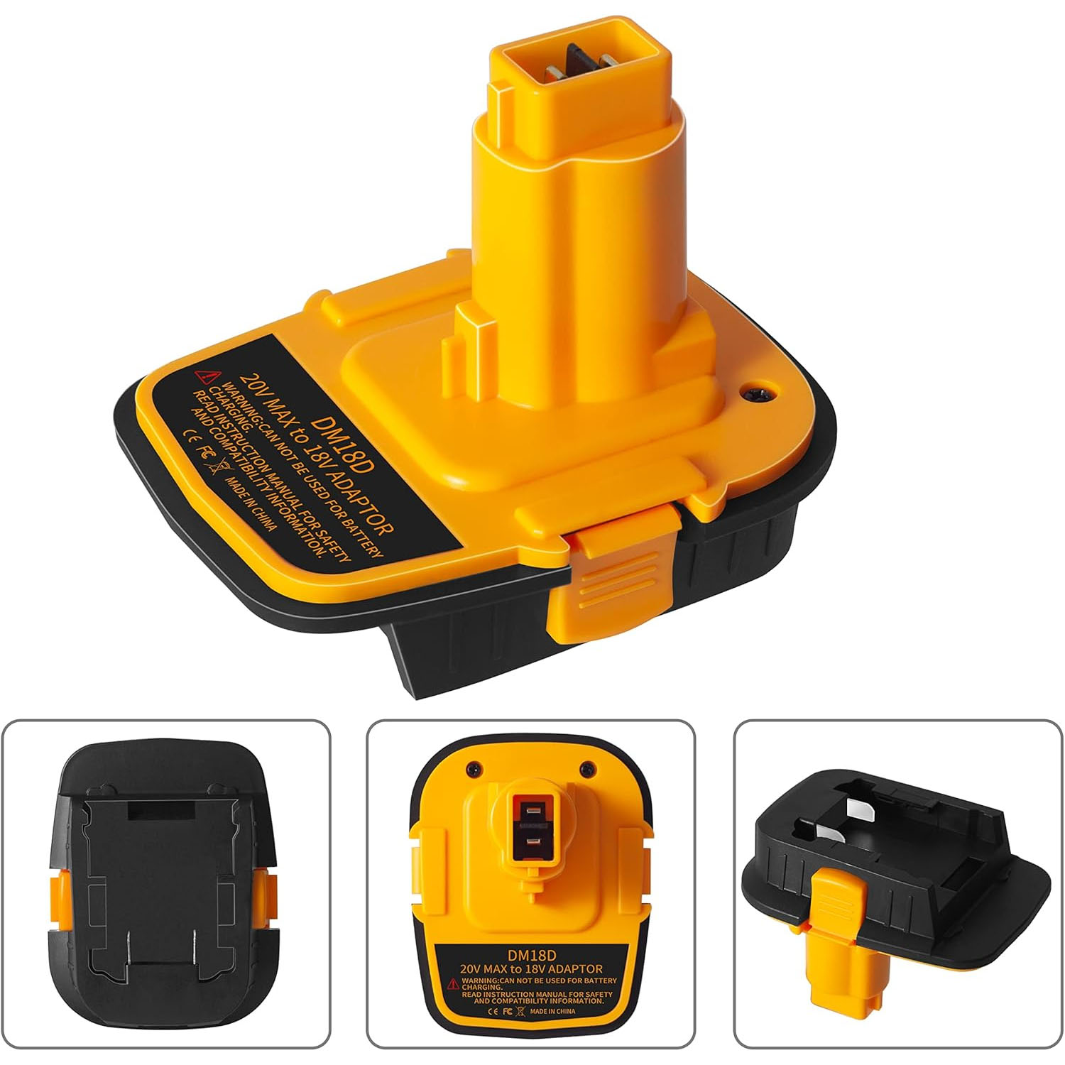 Power Tools Dewalt - DM18D Battery Adapter with USB Convert