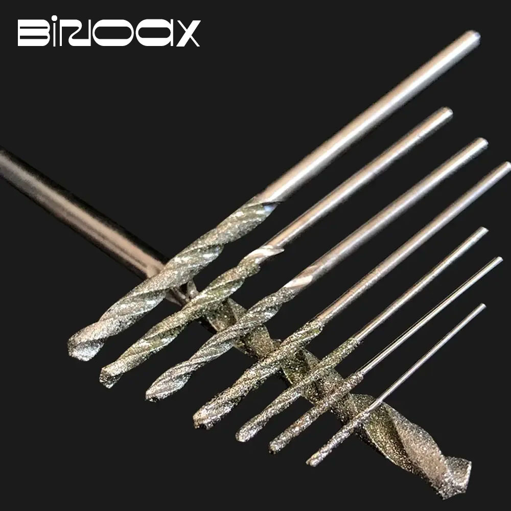 Power Tools Plus - Binoax 10Pcs Diamond Coated Twist Drill