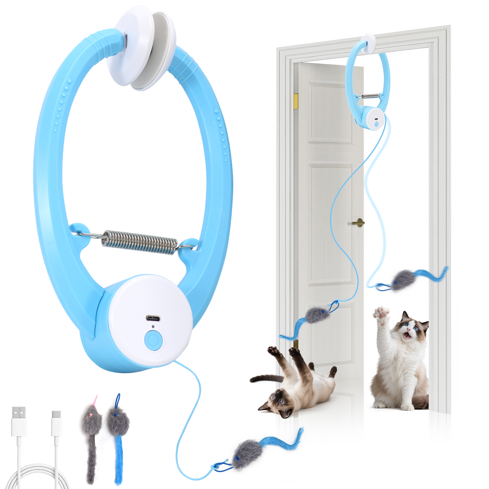 Power Tools Cat - Electric Automatic Interactive Cat Toy USB