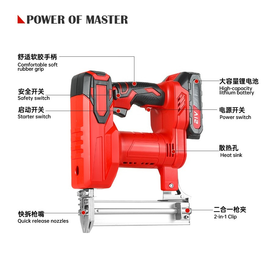 Cordless Nail Gun X-F32/9022,  – Nail Gun Brad recenzja i cena