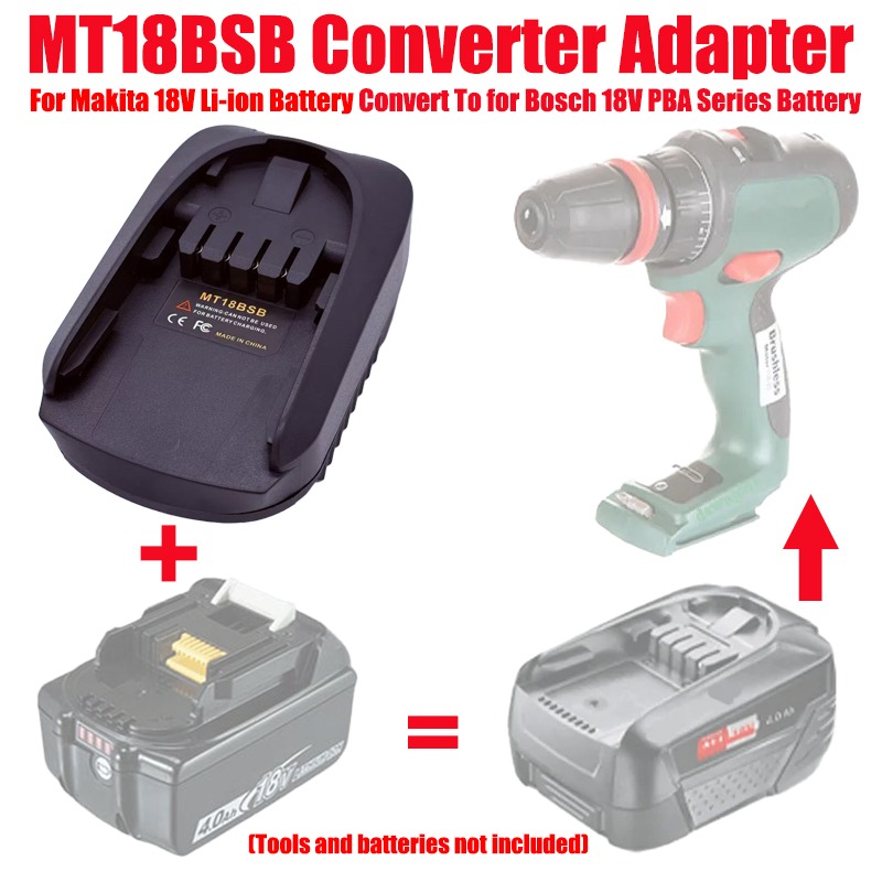 ALASICKA MT18BSB Battery Adapt – Power Tools Bosch recenzja i cena