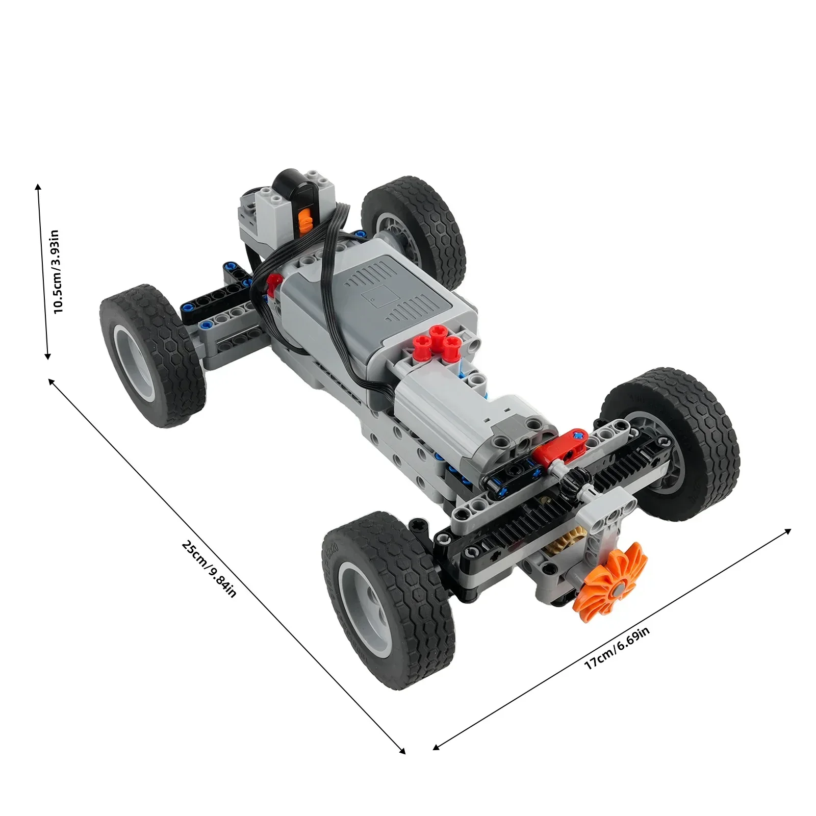 4WD RC Car Chassis Electric Se – Power Tools Lego recenzja i cena