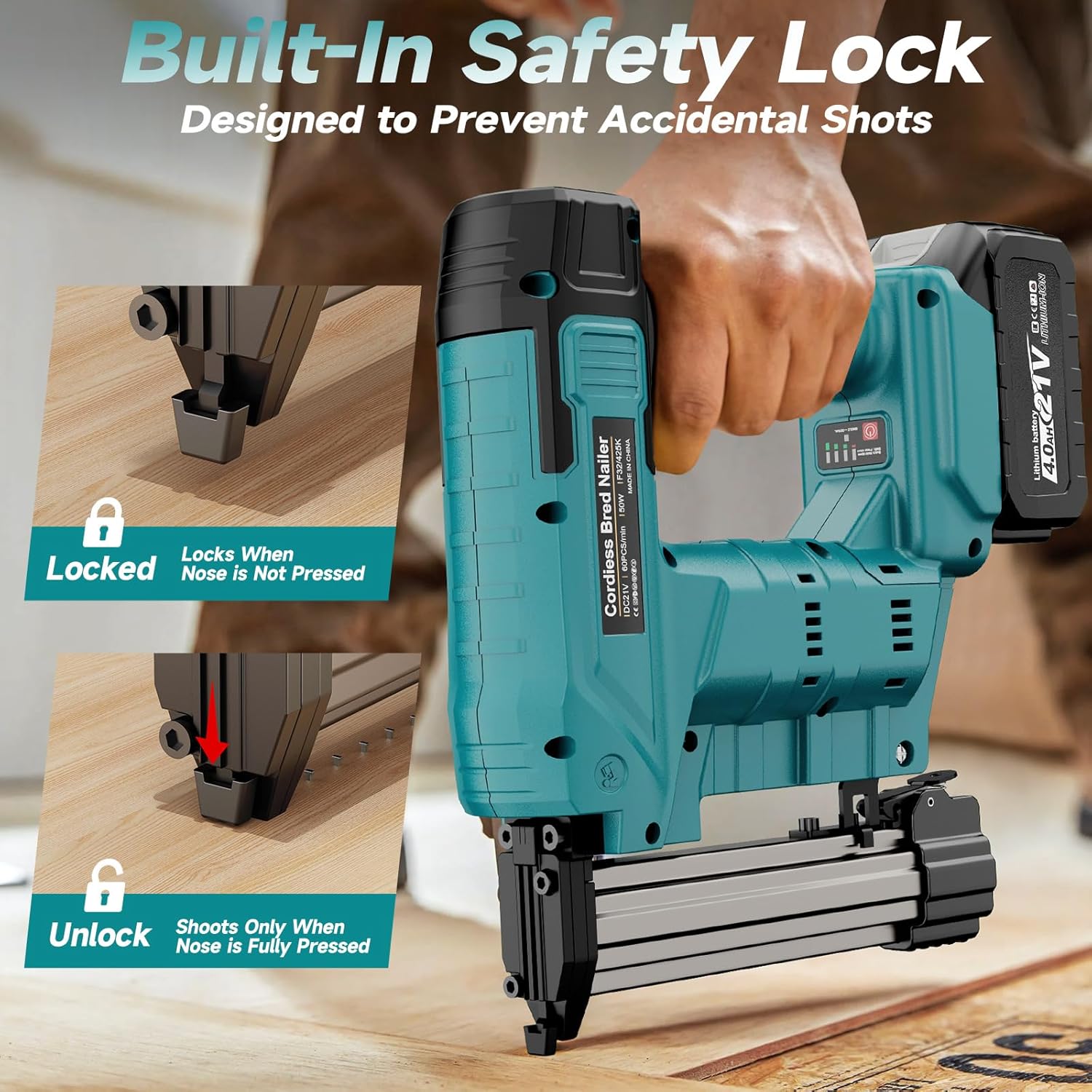 Brushless Brad Nail Gun 2 in 1 – Nail Gun Brad recenzja i cena