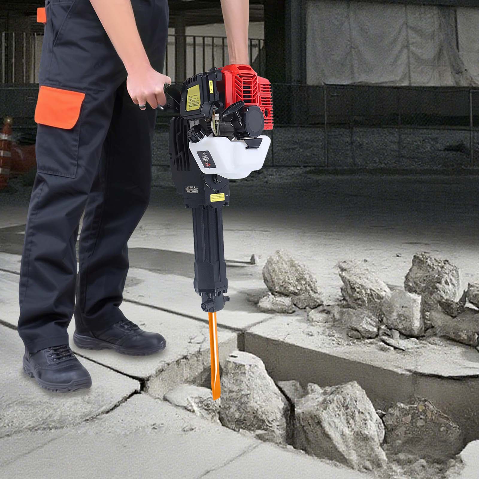 1900w Jack Hammer 52cc 2 Stro – Power Tools For Construction Work recenzja i cena
