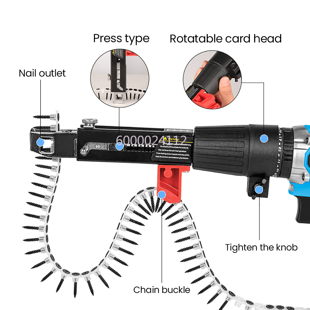 2025 New Cordless Electric Dry – Nail Gun Brad recenzja i cena