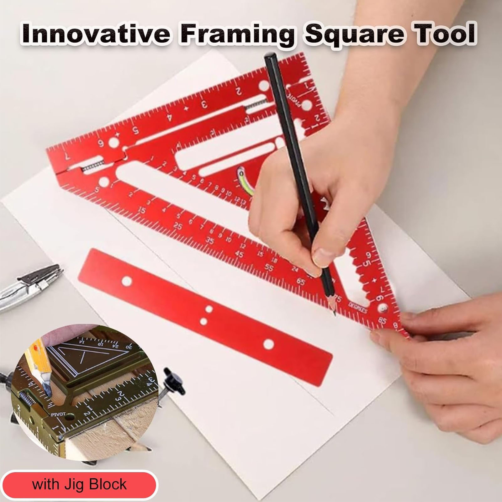 Layout Measuring Tool Rafter   – Power Tools Aldi recenzja i cena