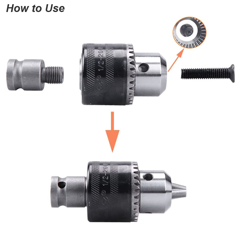 Drill Chuck Converter Adapter  – Power Tools Plus recenzja i cena