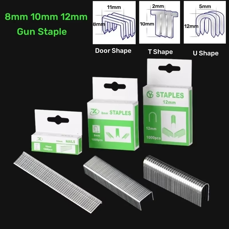 1000PC U/T/Door Shaped Staples – Nail Gun Brad recenzja i cena