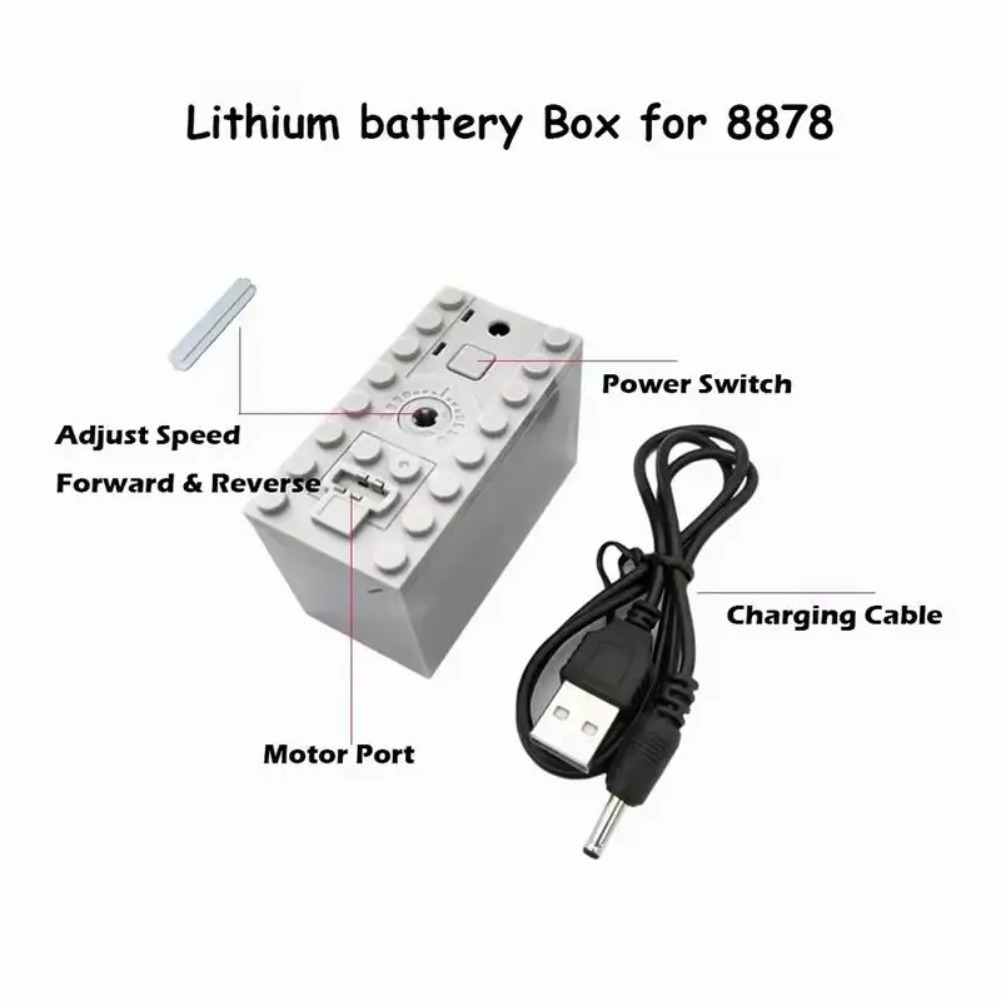 MOC Rechargeable AA /AAA Batte – Power Tools Lego recenzja i cena