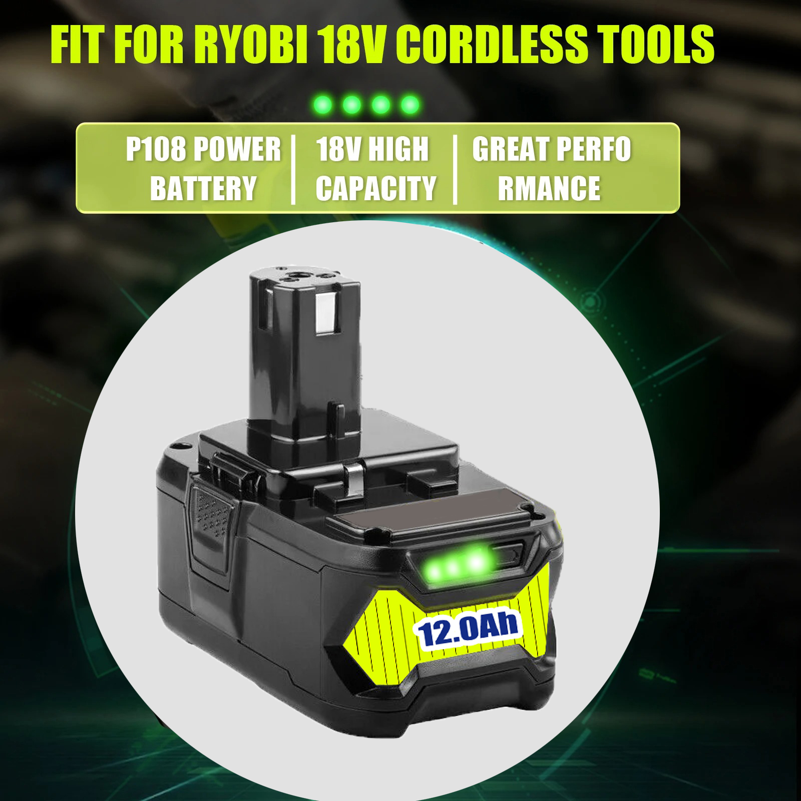For RYOBI 18V P108 Battery One – Power Tools Plus recenzja i cena