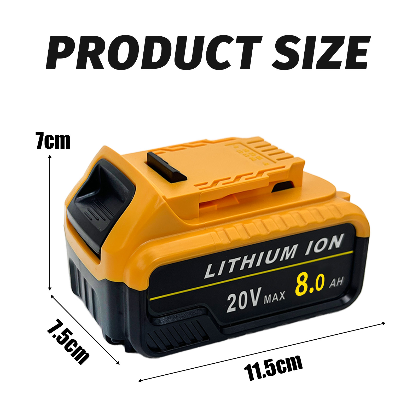 8.0Ah Lithium Ion Replacement  – Power Tools Dewalt recenzja i cena