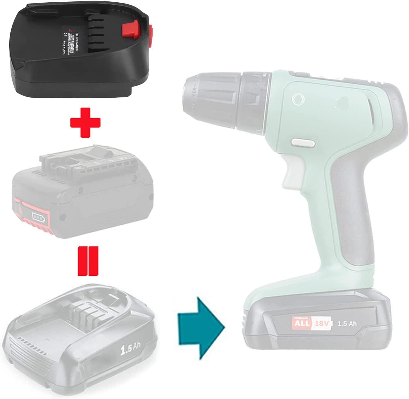 Battery Adapter Use For Bosch  – Power Tools Bosch recenzja i cena