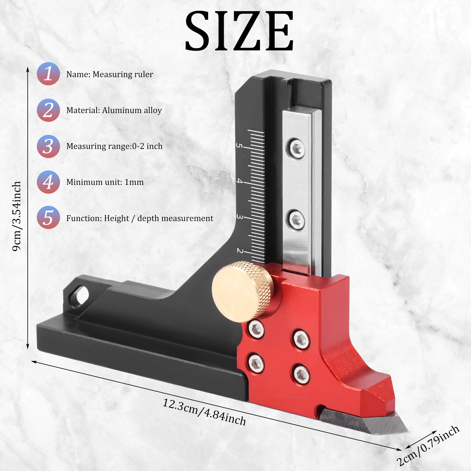 Woodworking Height Gauge DIY A – Scroll Saw Bench recenzja i cena