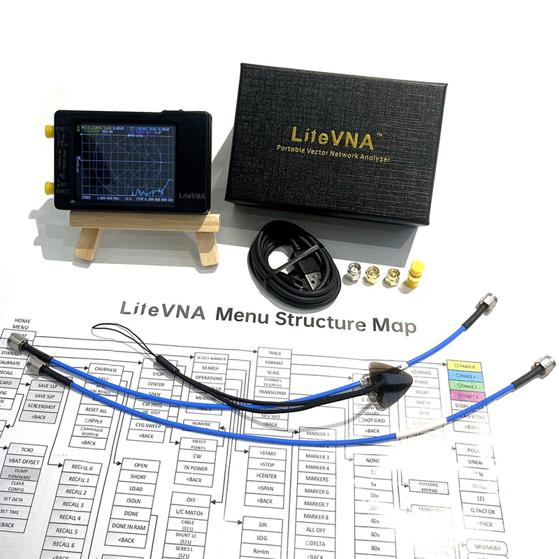 HOSHI LiteVNA64 50kHz-6.3GHz V – Power Tools Vector recenzja i cena
