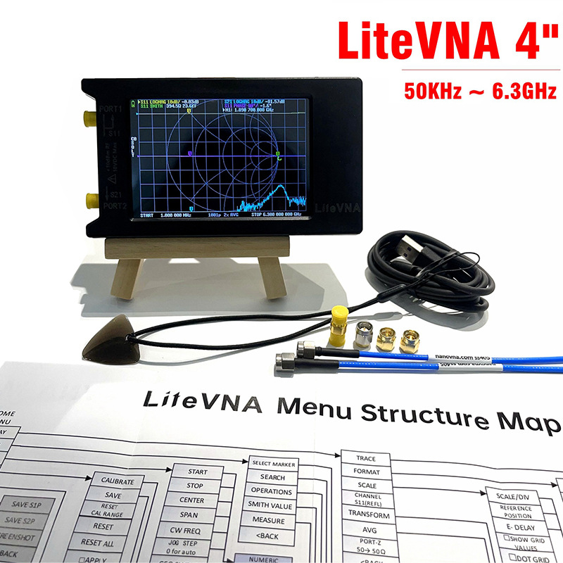 HOSHI LiteVNA64 50kHz-6.3GHz V – Power Tools Vector recenzja i cena