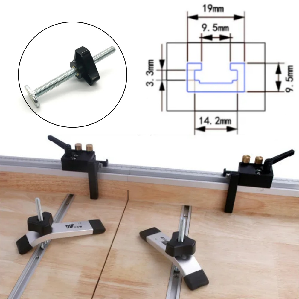 Woodworking T-slot Slide Track – Scroll Saw Bench recenzja i cena