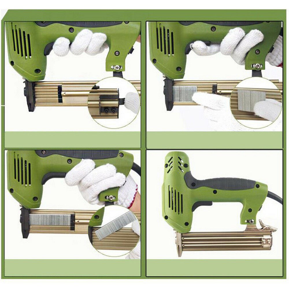 220V Electric Stapler Straight – Nail Gun Brad recenzja i cena
