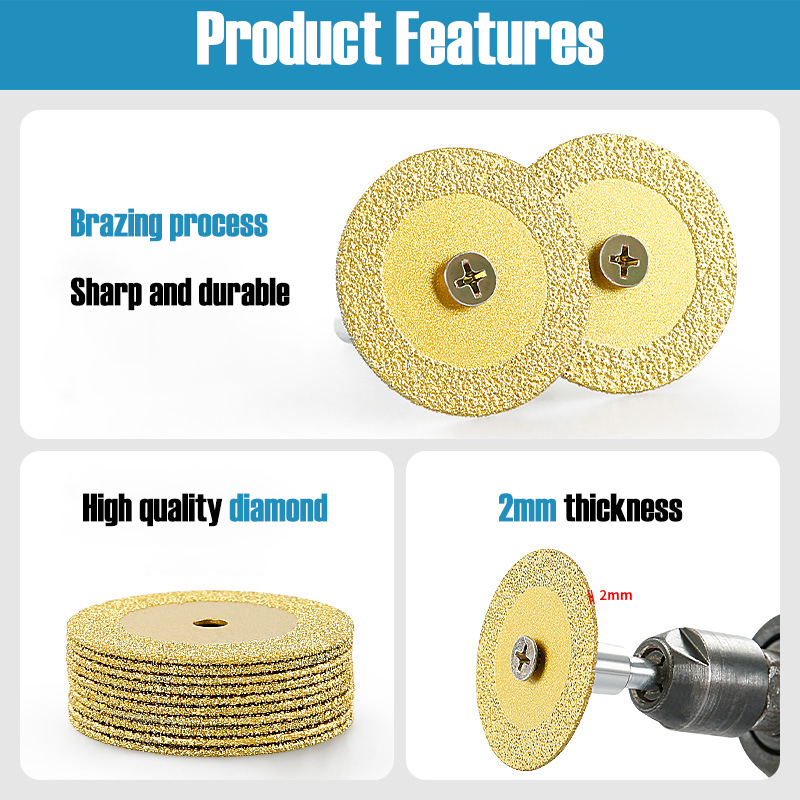 40mm Braze Diamond Saw Blade M – Power Tools Grinder recenzja i cena