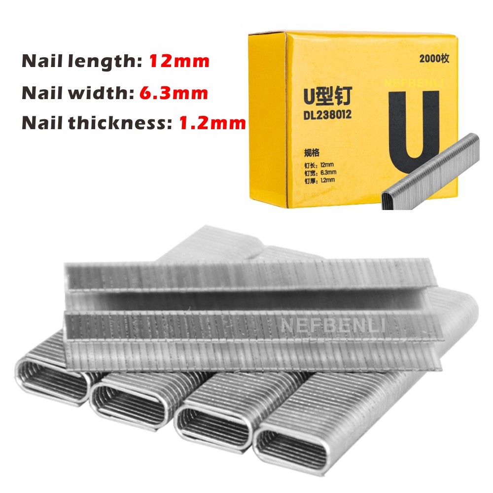 2000 Pcs U/Door/T Shaped Stapl – Nail Gun Brad recenzja i cena