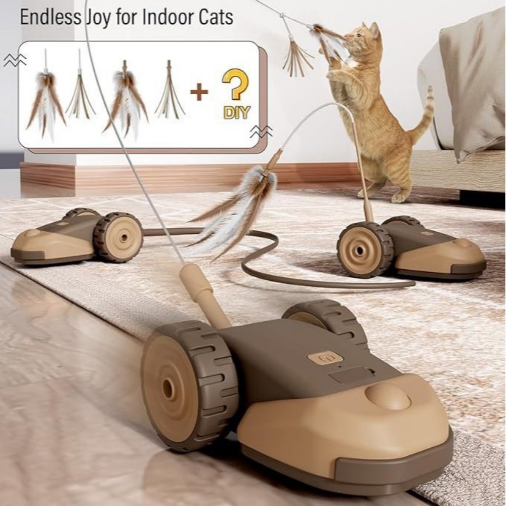 Interactive Cat Toy Electric M – Power Tools Cat recenzja i cena
