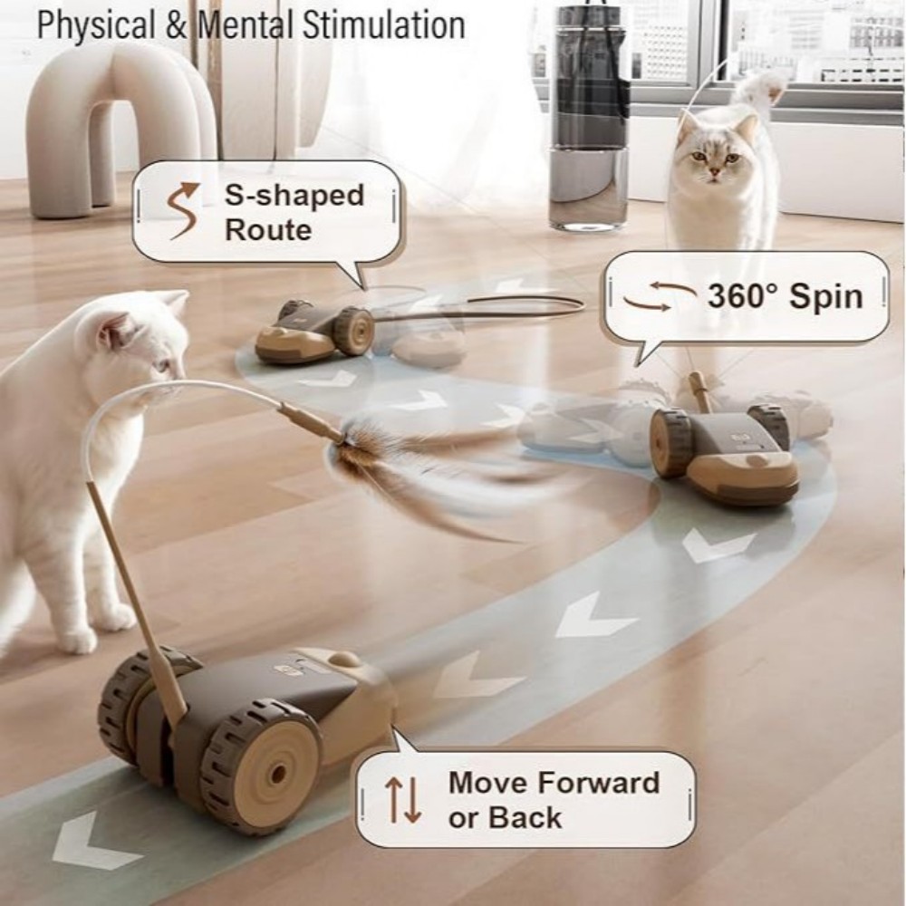 Interactive Cat Toy Electric M – Power Tools Cat recenzja i cena