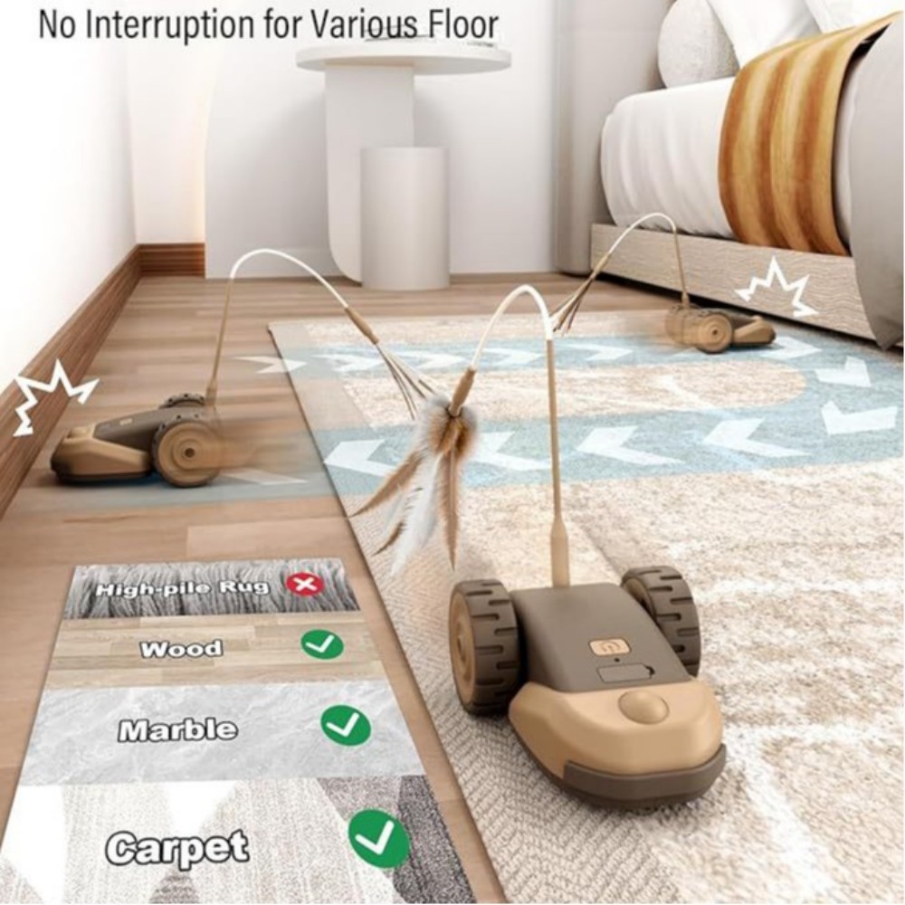 Interactive Cat Toy Electric M – Power Tools Cat recenzja i cena