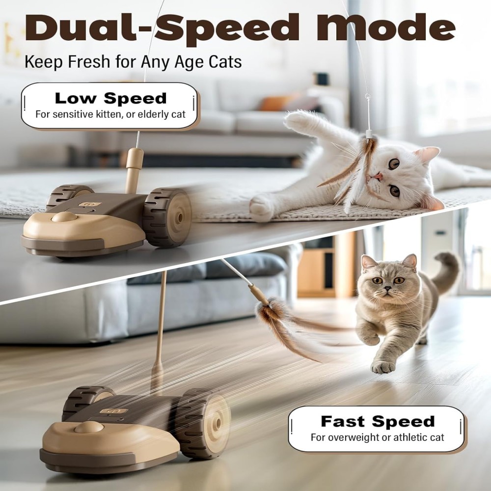 Interactive Cat Toy Electric M – Power Tools Cat recenzja i cena