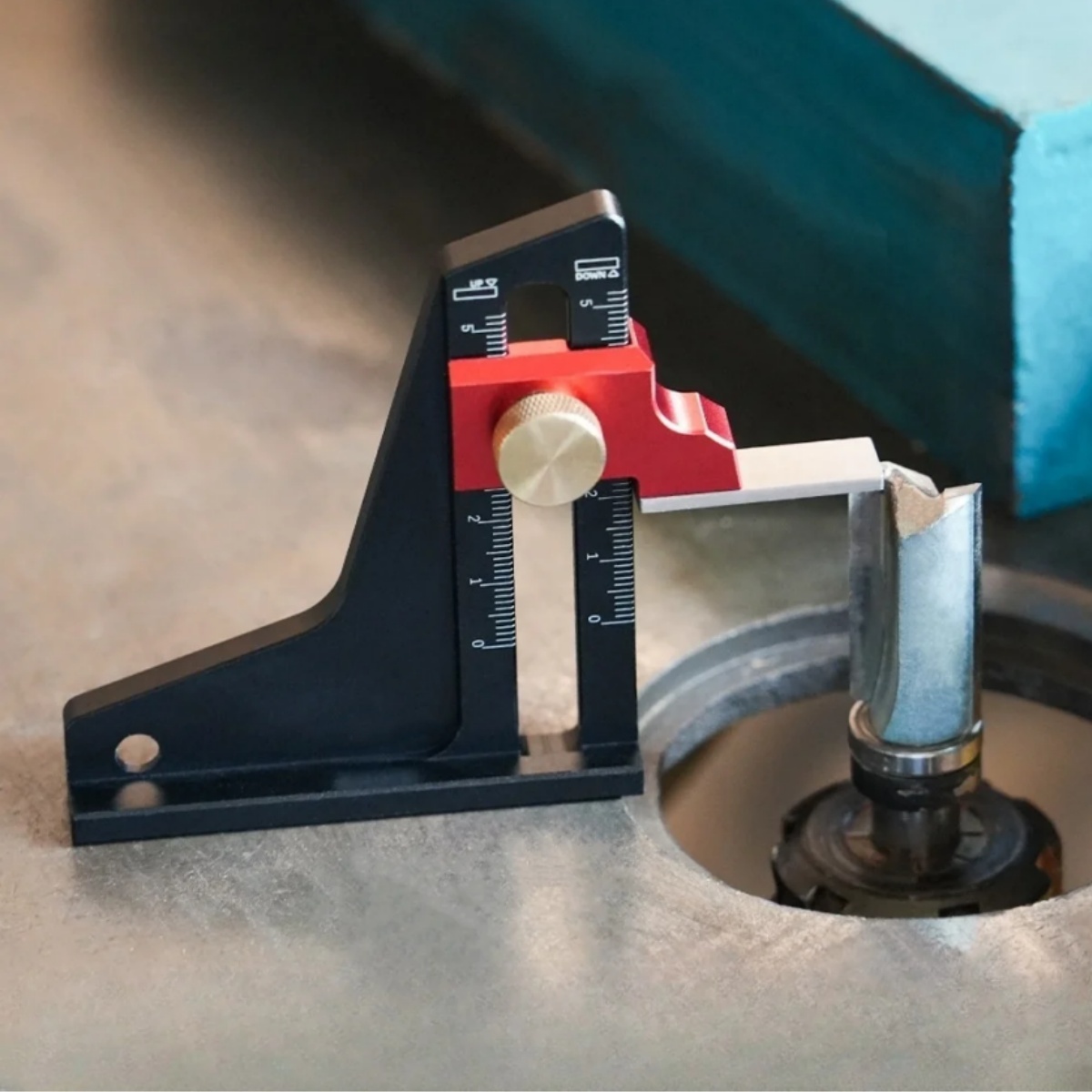 Woodworking Height Gauge - Alu – Scroll Saw Bench recenzja i cena