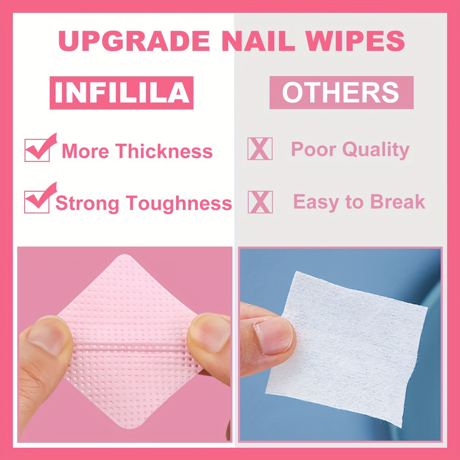 20/600pcs Lint-Free Nail Wipes – Power Tools Aldi recenzja i cena