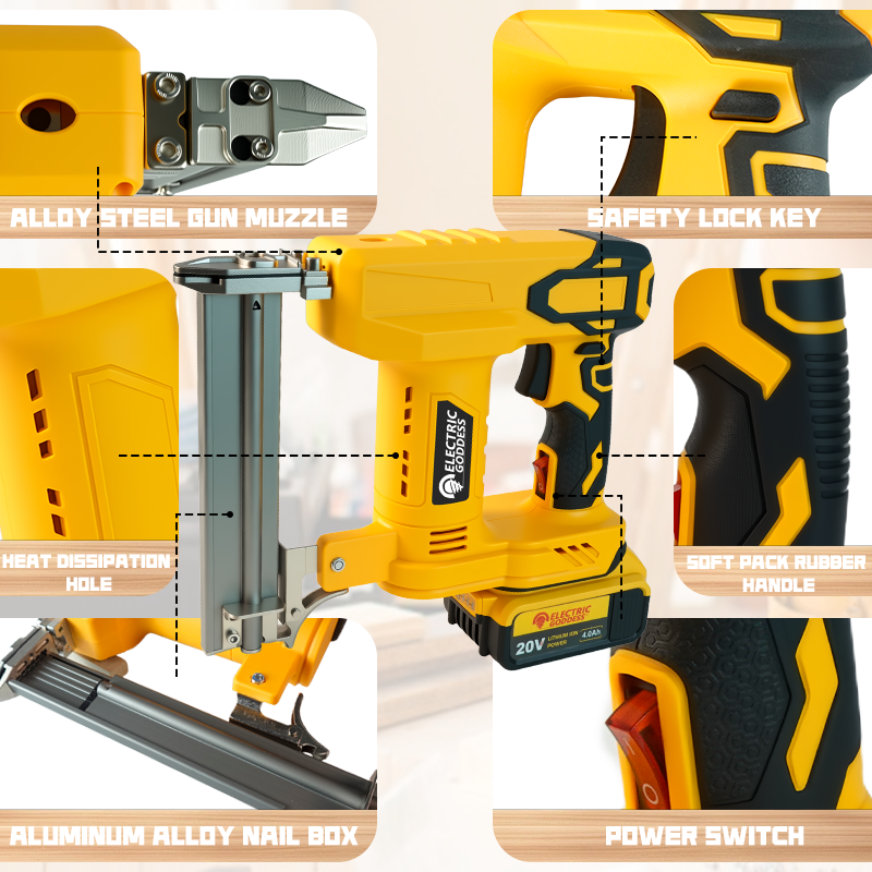 Electric Goddess Cordless 30mm – Nail Gun Brad recenzja i cena