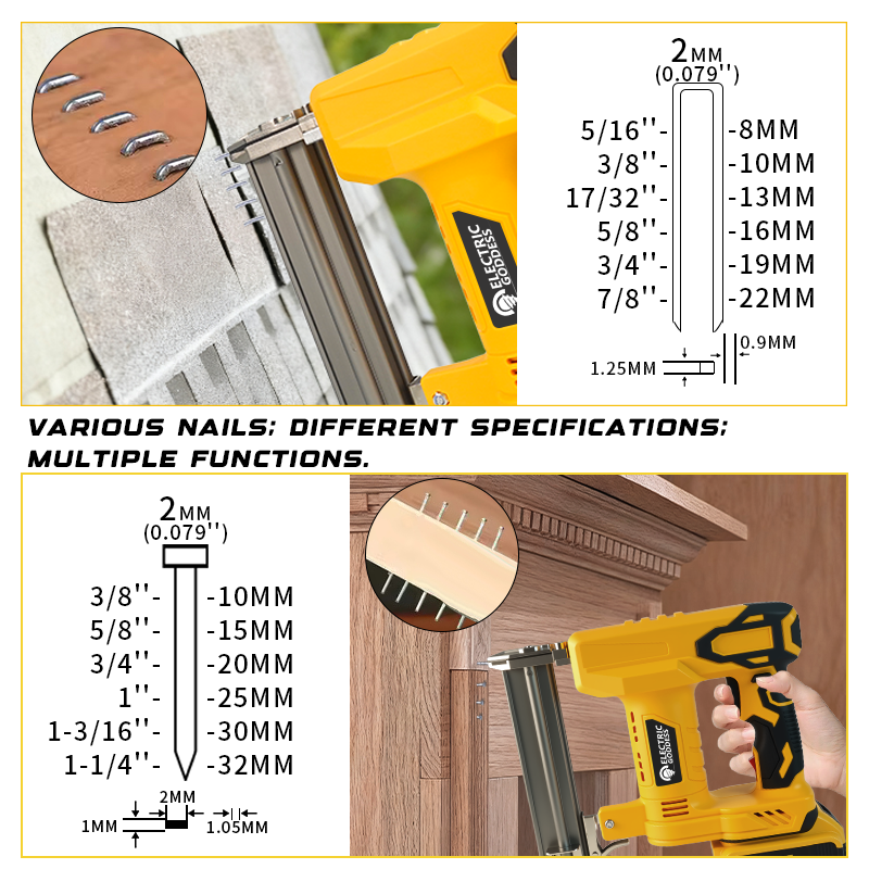 Electric Goddess Cordless 30mm – Nail Gun Brad recenzja i cena