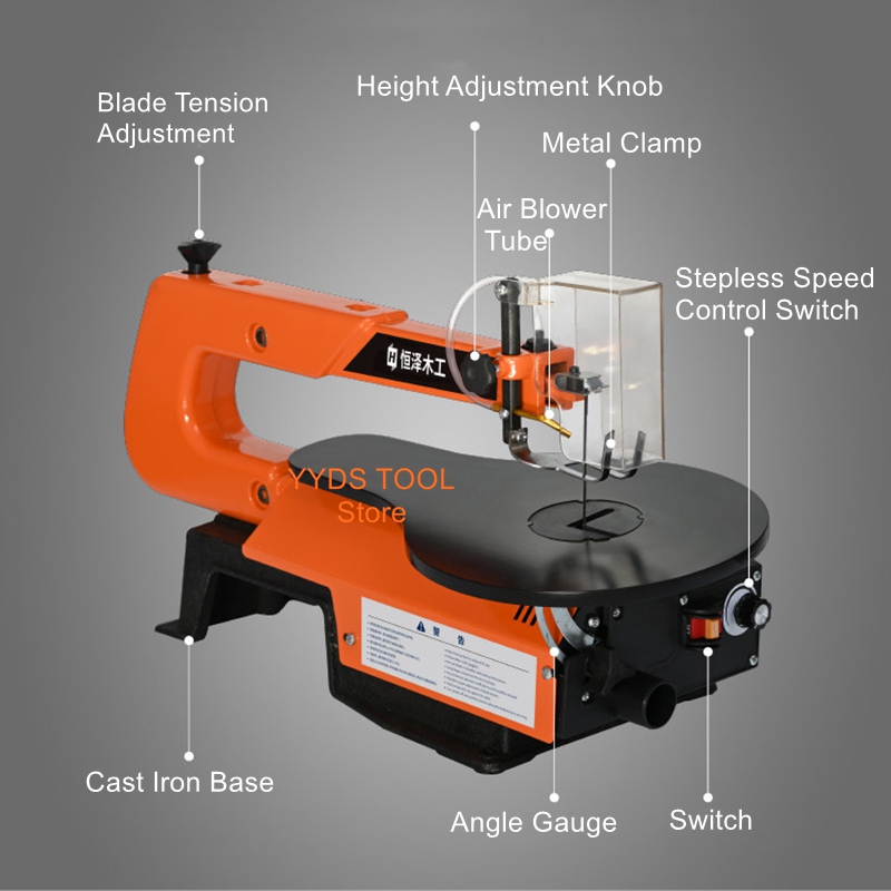 Bench-Top Scroll Saw Electric  – Scroll Saw Bench recenzja i cena
