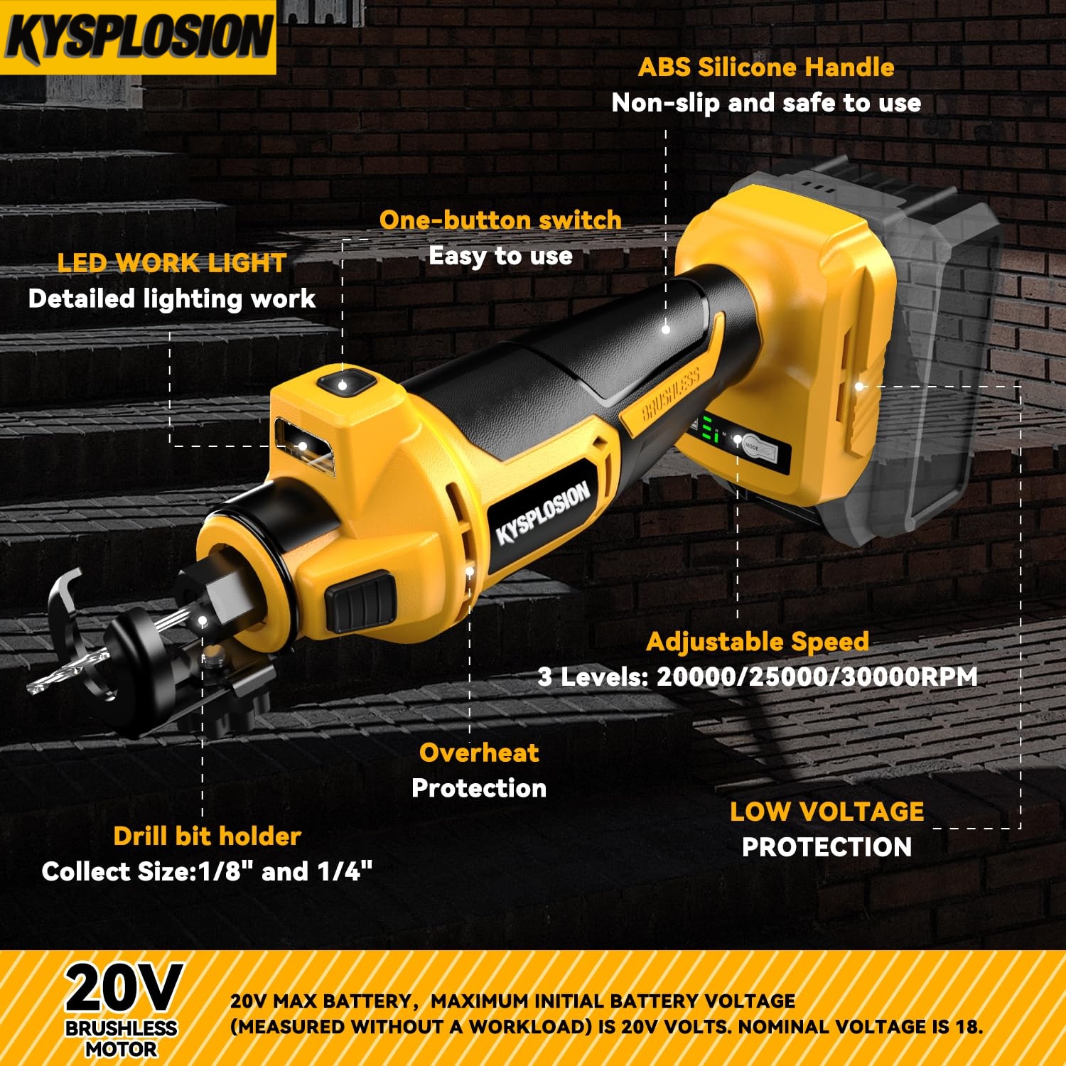 3 Gears Brushless Electric Dry – Power Tools Woodworking recenzja i cena