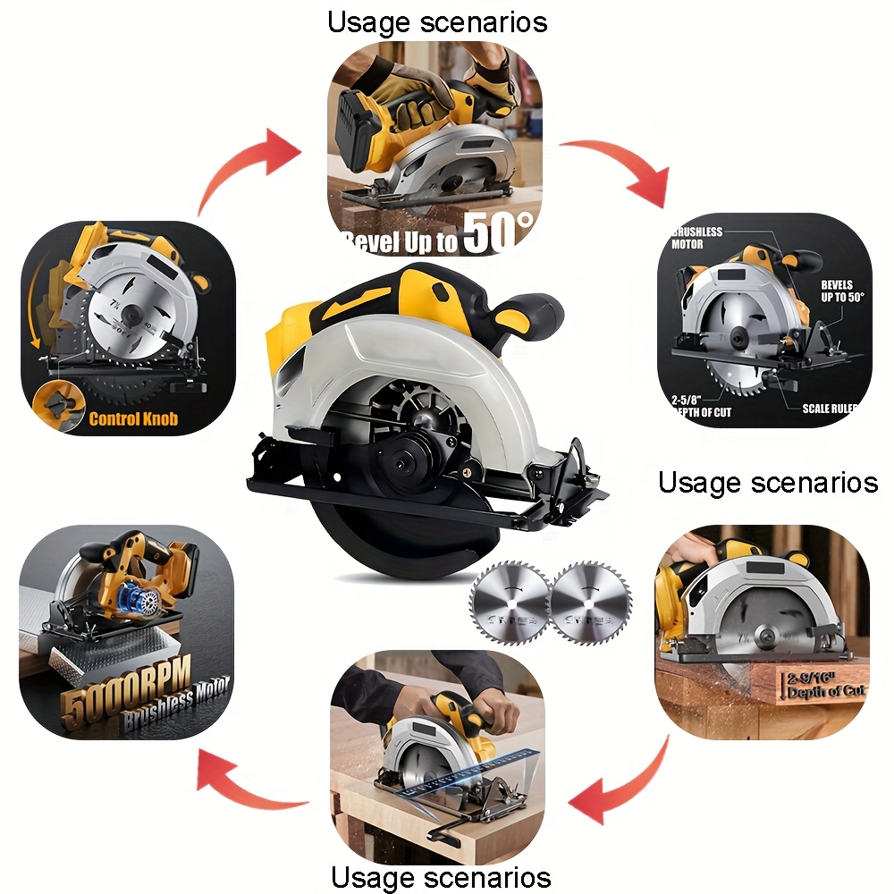 Suitable for Dewalt 20V MAX Ba – Circular Saw Cordless recenzja i cena
