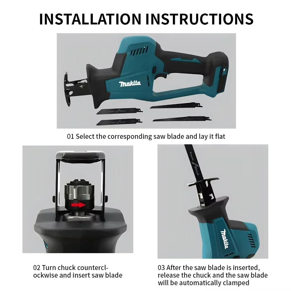 Makita DJR189 18V Cordless Ele – Power Tools Woodworking recenzja i cena