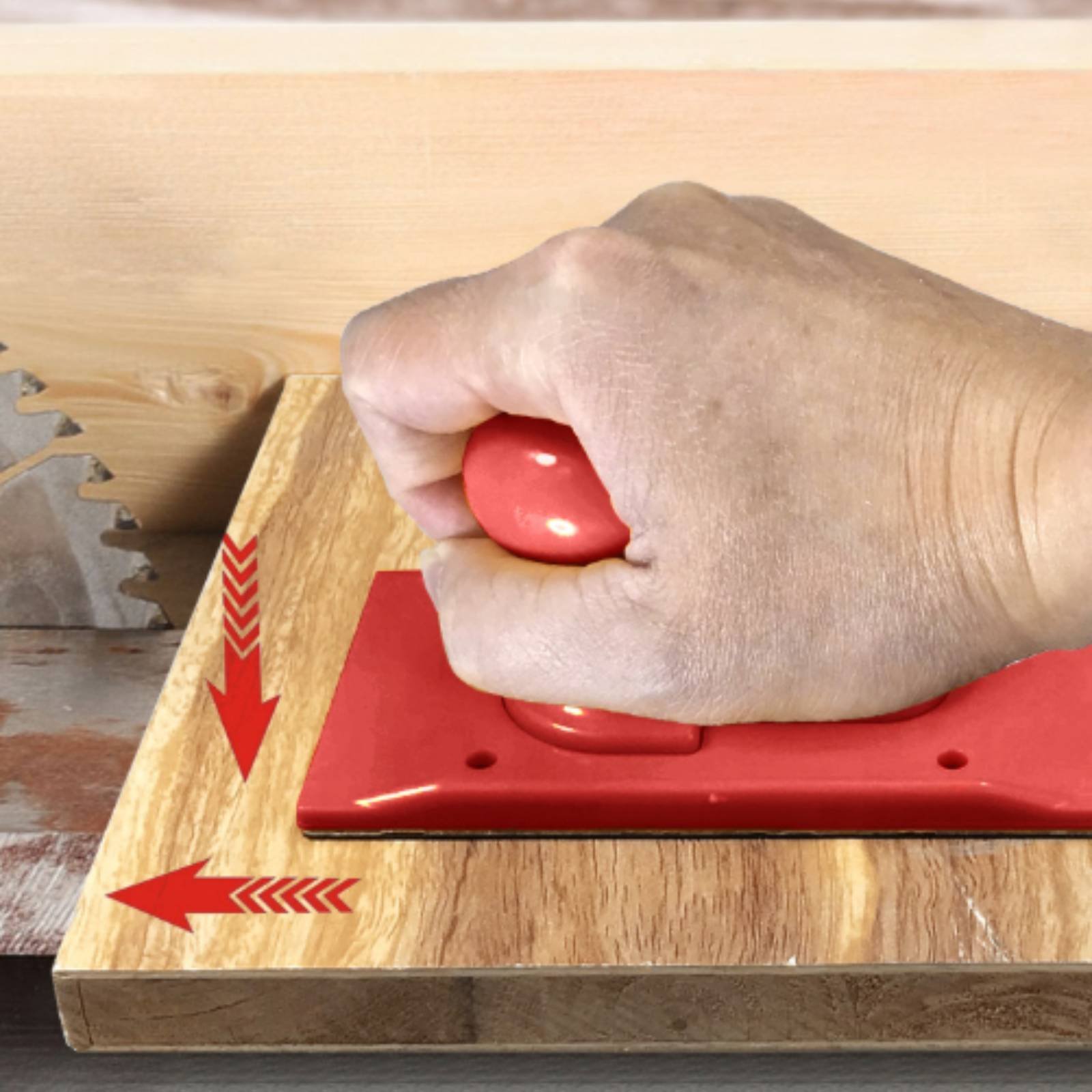 2 Pieces Woodworking Push Bloc – Power Tools Woodworking recenzja i cena