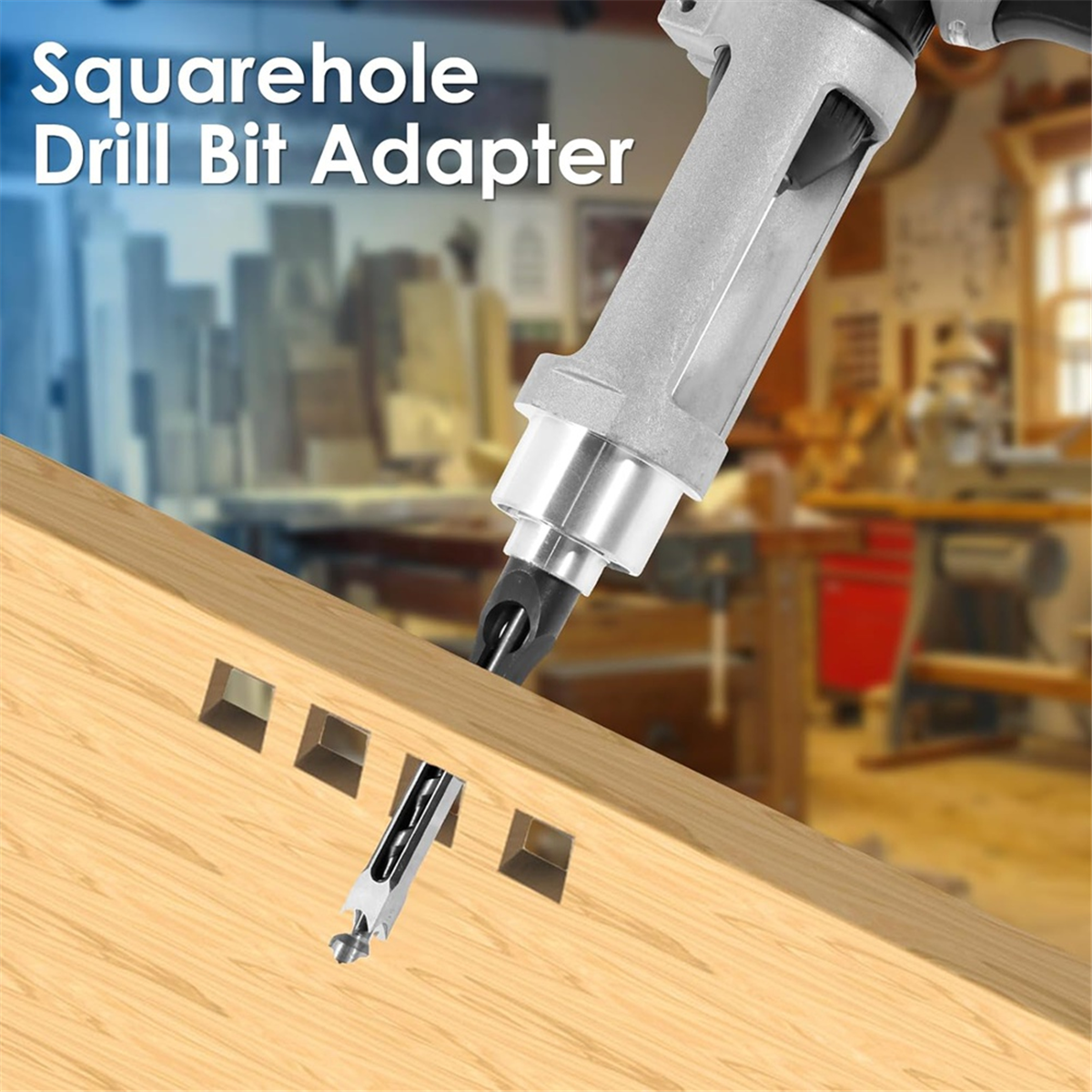 ABNJ Square Hole Drill Bit Ada – Power Tools Woodworking recenzja i cena