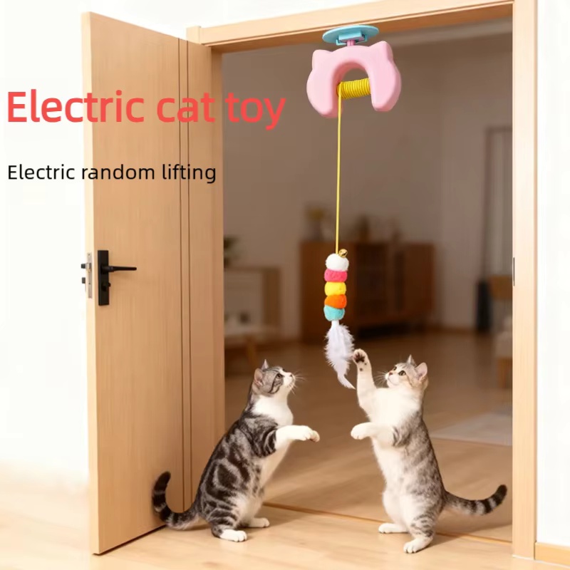 Electric Cat Toy with 2 Ropes  – Power Tools Cat recenzja i cena