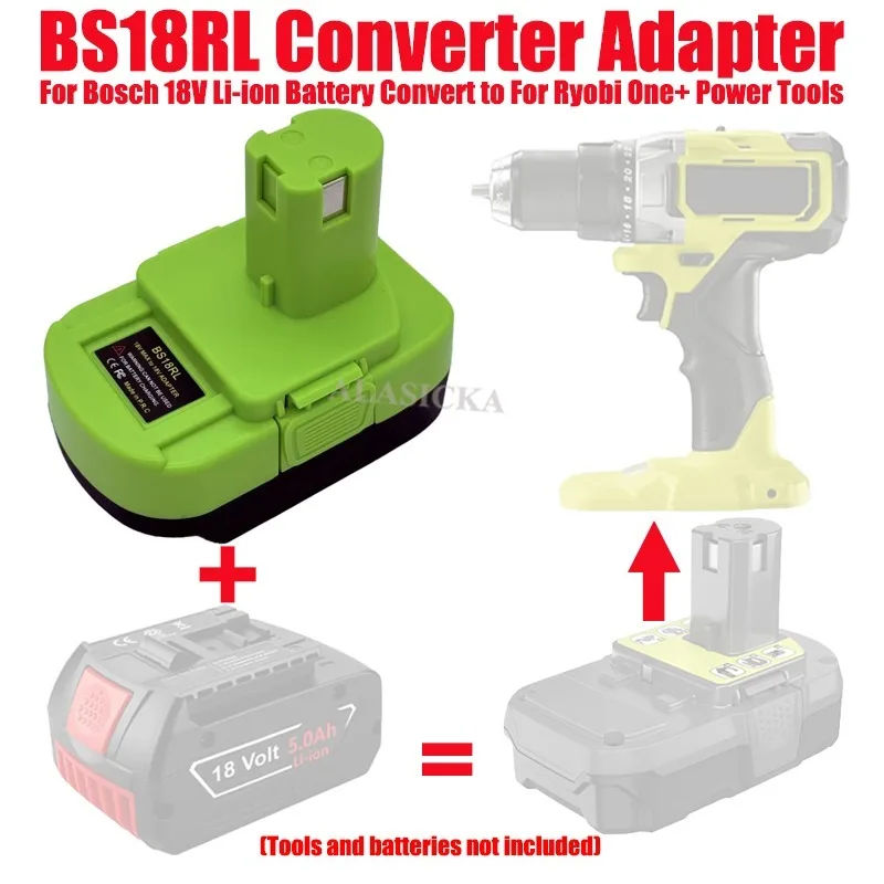 BS18RL Battery Adapter Convert – Power Tools Bosch recenzja i cena