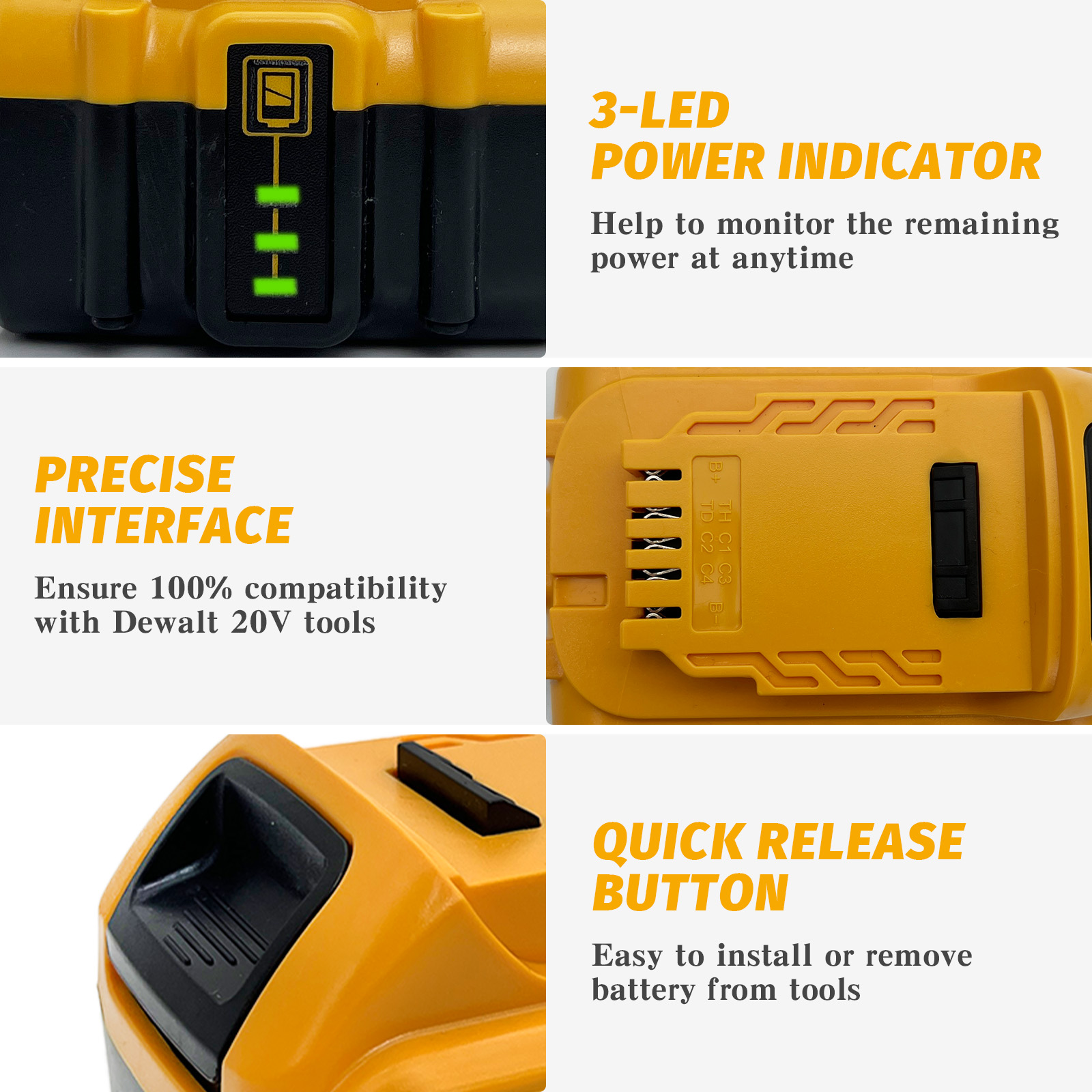 20V 8.0Ah Lithium-ion Replacem – Power Tools Dewalt recenzja i cena